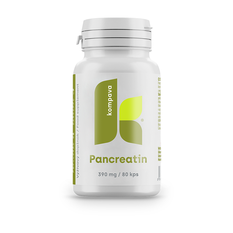 Kompava Pancreatin 390 mg/80 kps