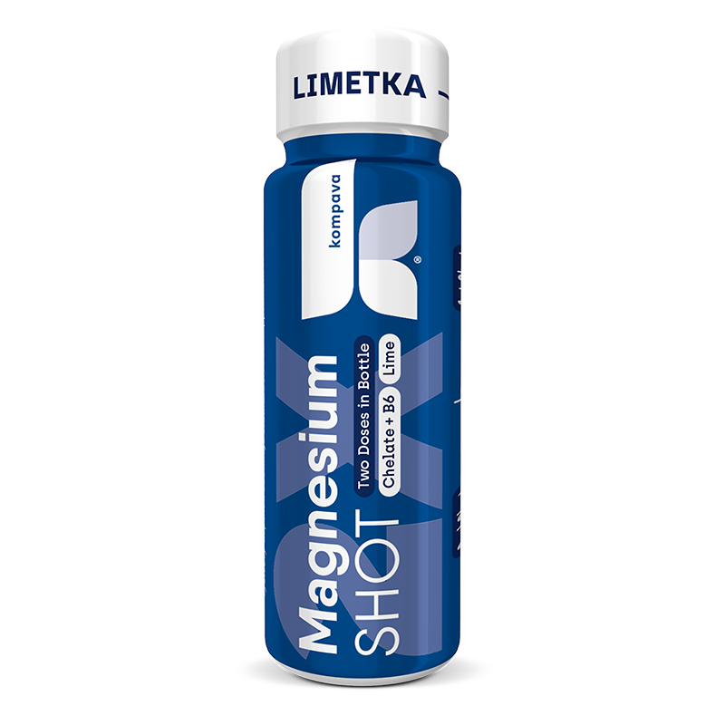 Kompava Magnesium SHOT 60 ml, limetka