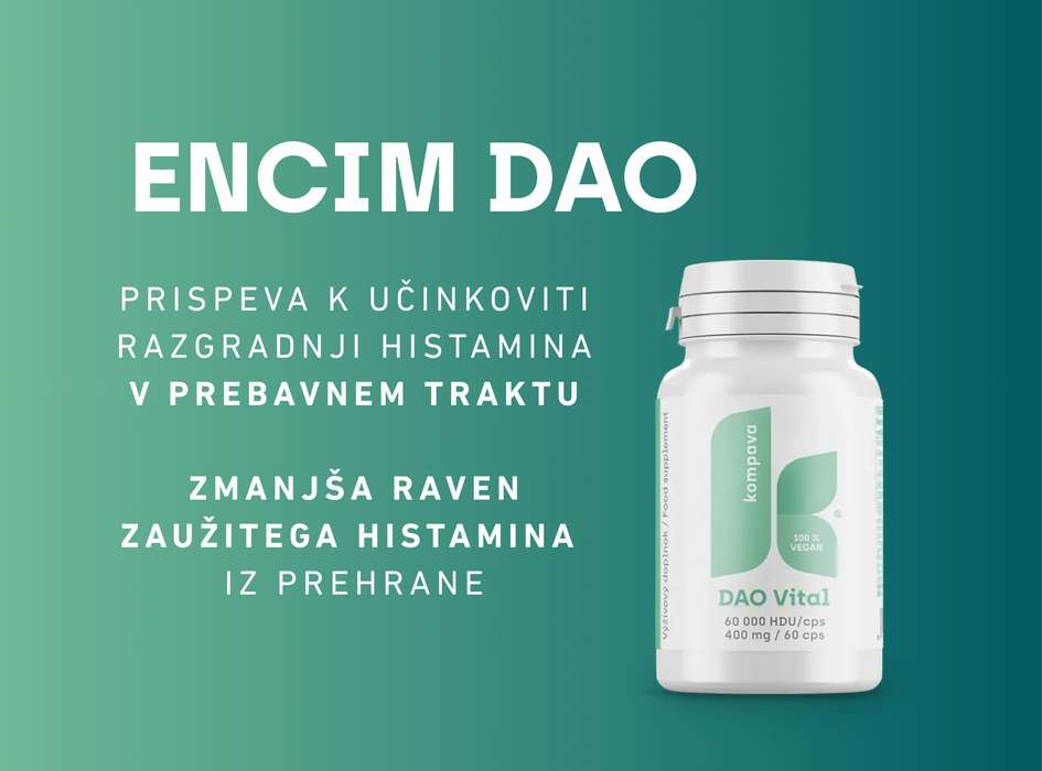 enzým dao novinka na odbúranie histamínu