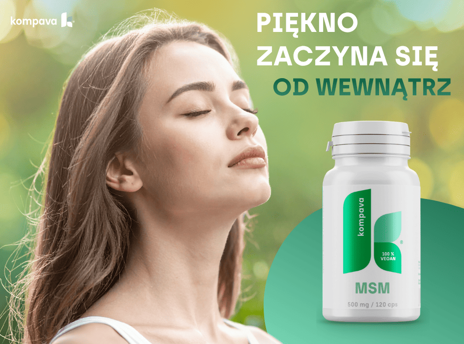 Minerał MSM dla urody od Kompava