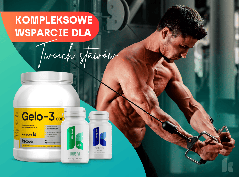 Zestaw zmniejszający obciążenie stawów od Kompavy