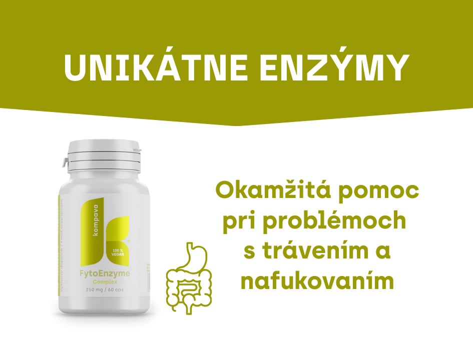 Unikátne enzýmy FytoEnzyme Complex Kompava-alt