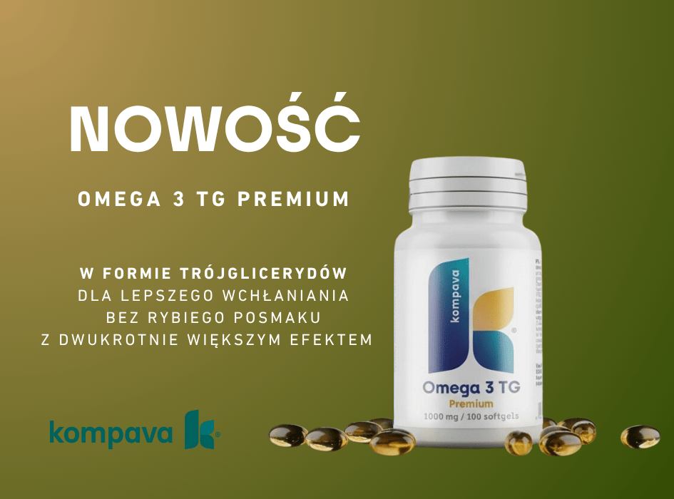 novinka omega 3 TG Premium kompava koláž