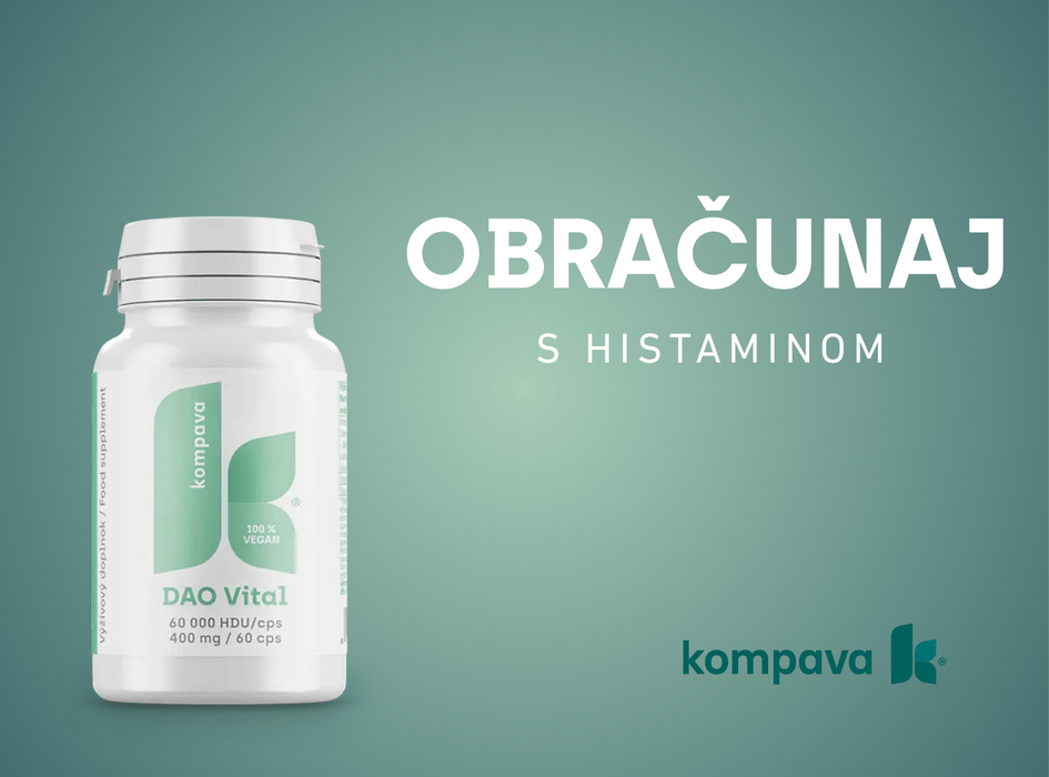 dao vital zatočte s histamínom