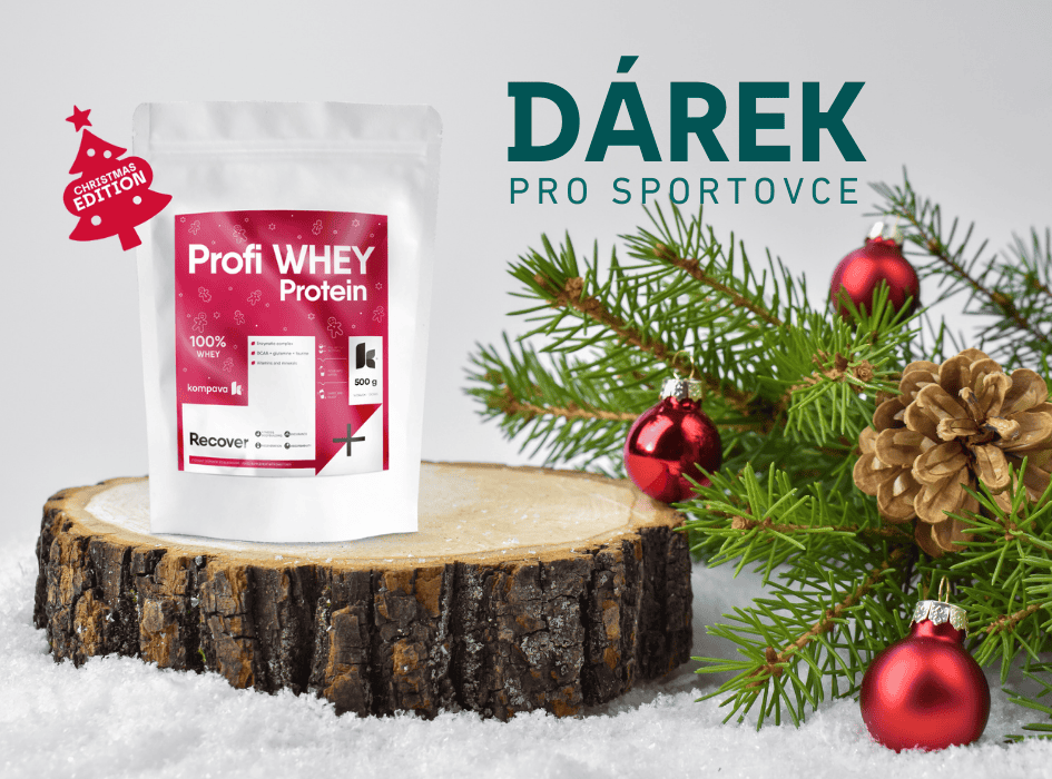 dárek pro sportovce na vánoce, Profi WHEY protein-cz-alt