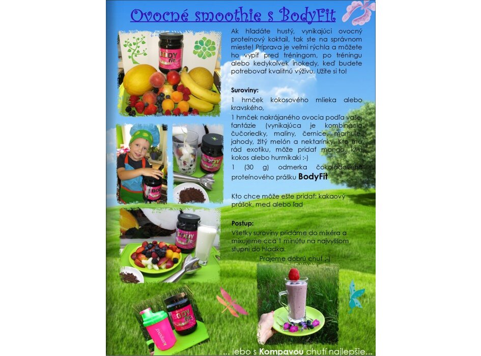 smoothie, fit recepty, zdravé fit recepty, fitness recepty