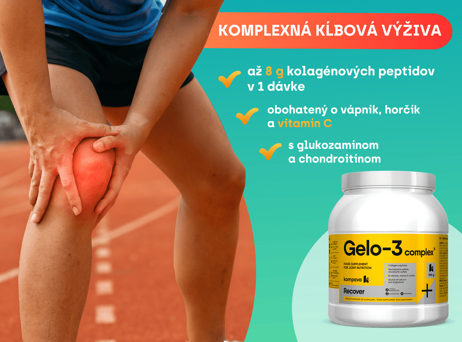 Komplexná kĺbová výživa od Kompavy – podpora kĺbov, chrupaviek a pohybového aparátu