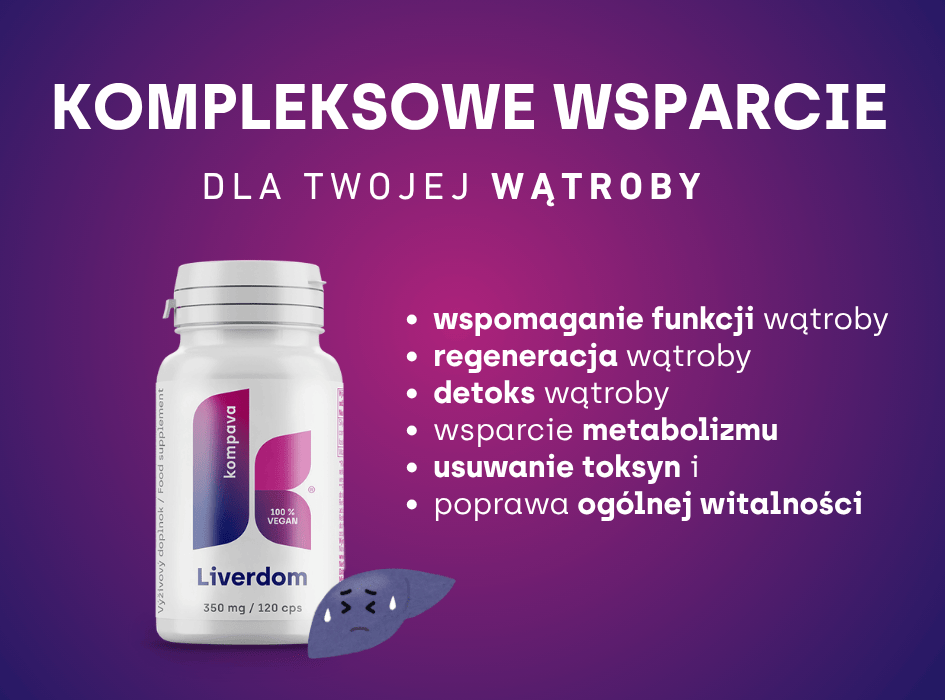 komplexná podpora funkcie pečene Liverdom novinka