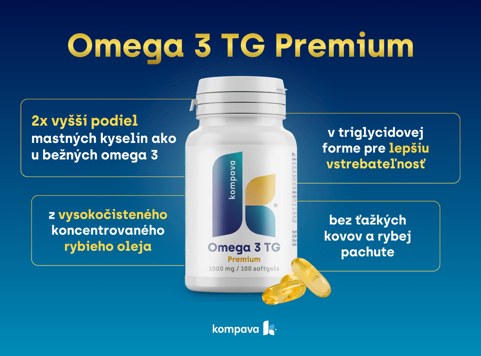Omega 3 mastné kyseliny ako podpora tela pri zápale