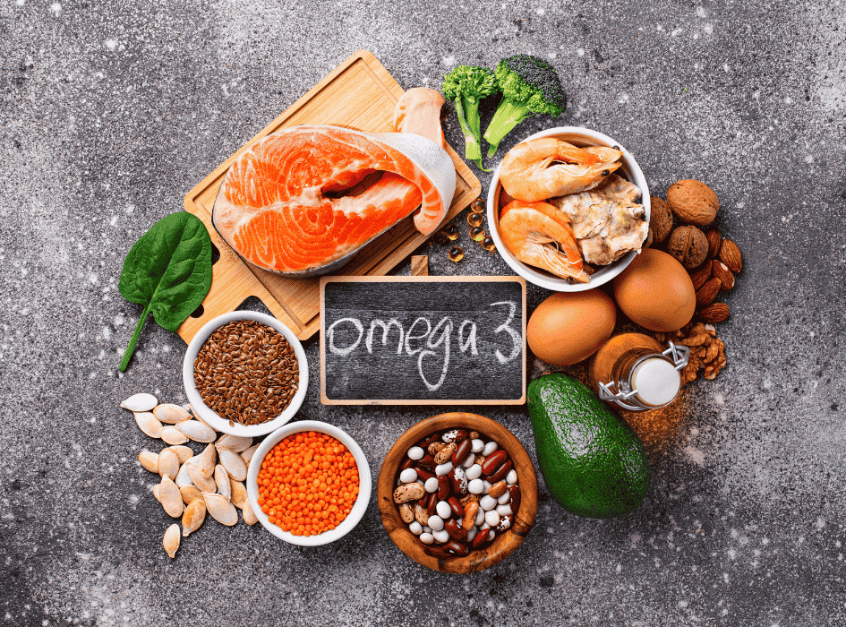 omega-3 v strave, losos, avokádo atd-alt