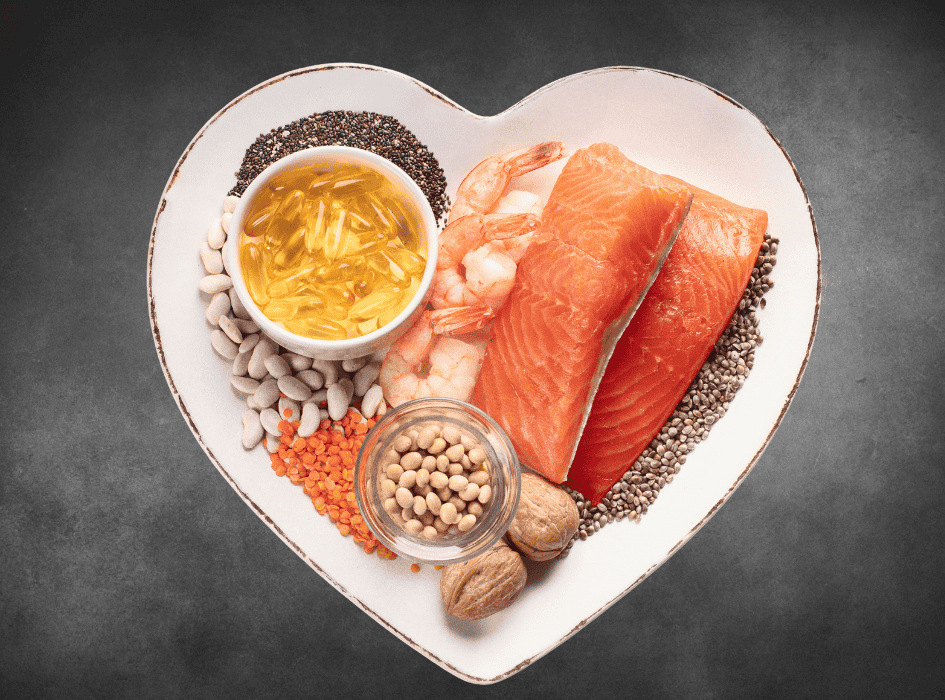 omega 3 zo stravy, losos, doplnky