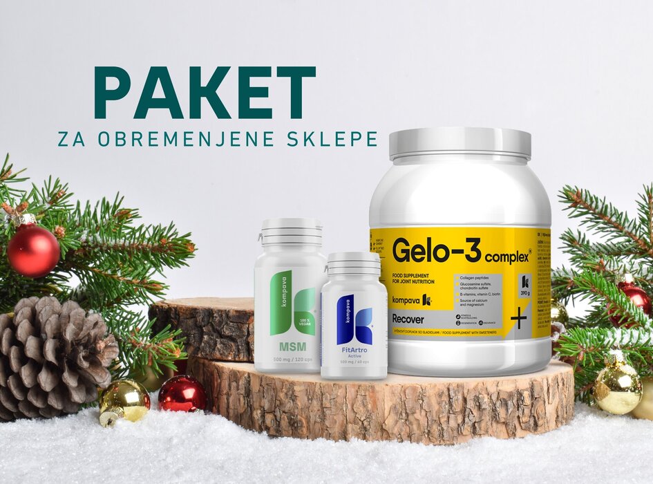 Paket za obremenjene sklepe Kompava božična-alt