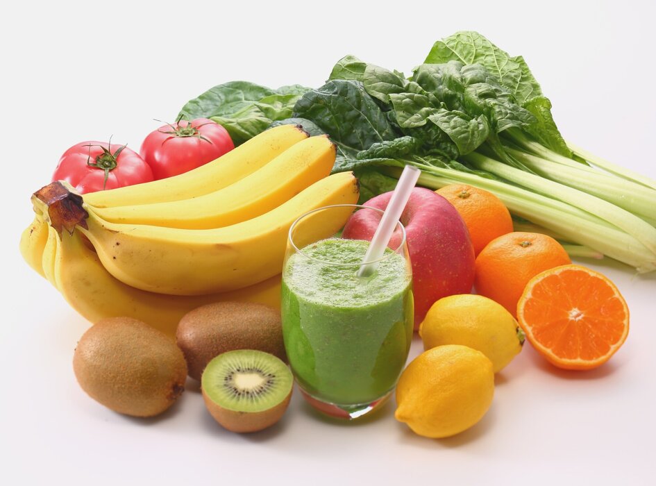 čerstvé ovoce a zelenina jako zdroj vitamínů