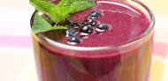 Borůvkovo - malinové smoothie s proteinem