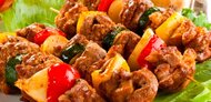 Bylinkový kuřecí špíz  - zdravá výživa