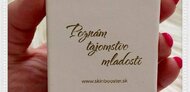 ​Po užívaní SkinBooster sa cítim oveľa lepšie. 
