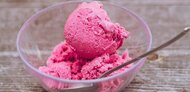 Fitness lody truskawkowe z białkiem