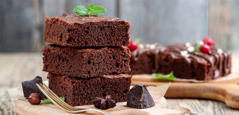 Rýchly čokoládový koláč bez výčitiek s Wellness Daily proteínom