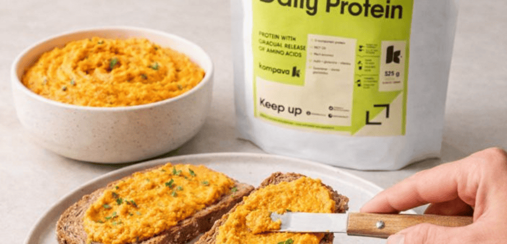 Mrkvová nátierka (Carrot spread) s proteínom