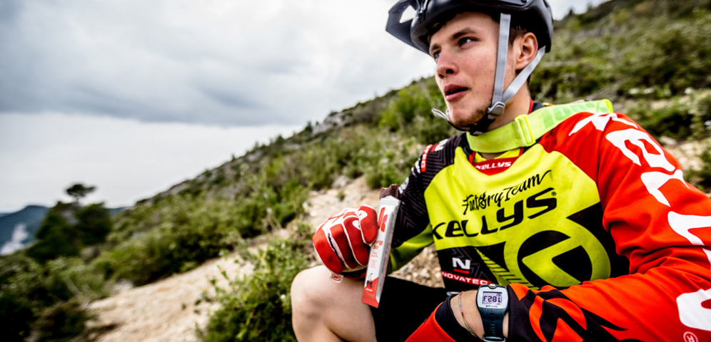 Biker Rasťo Baránek z Kellys Factory Team si dá najradšej 3Energy Bar