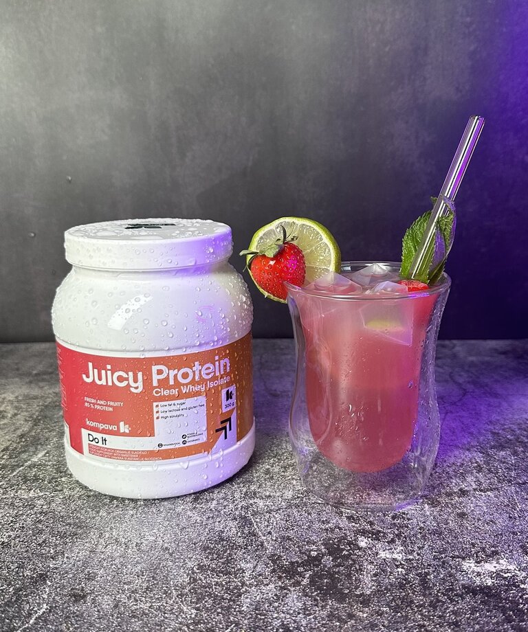 Orzeźwiająca lemoniada owocowa pełna białka dzięki JUICY Protein