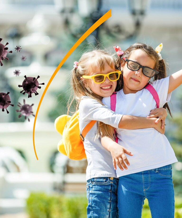 Znanstveno potrjeno: Imunofit Kids podpira otroško odpornost zahvaljujoč vsebnosti laktoferina, L-lizina in vitamina B6