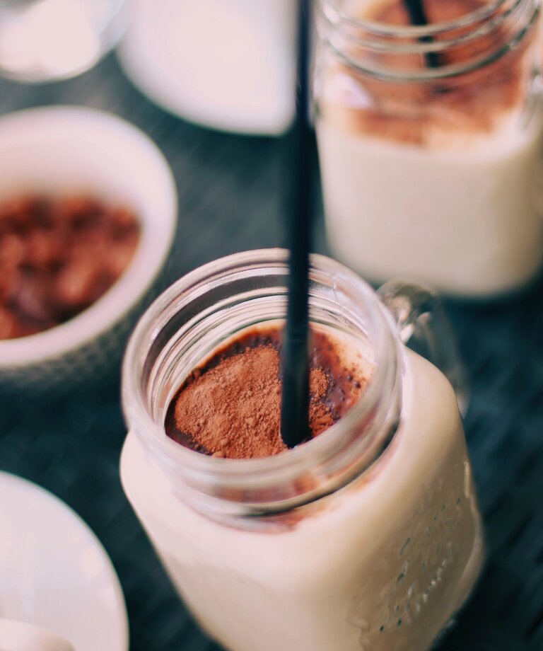 Koktajl bananowo-cynamonowy