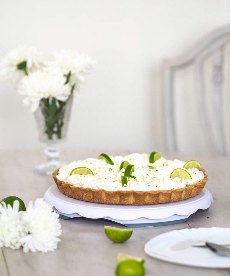 Limetkový koláč s kazeínom