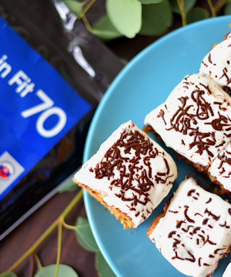 Ciasto marchewkowe z Protein Fit 70