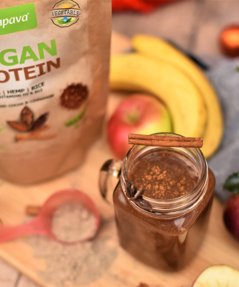 Vánoční skořicové smoothie