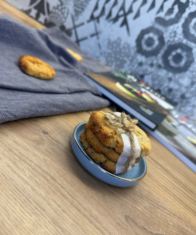 Proteinové mandlové sušenky