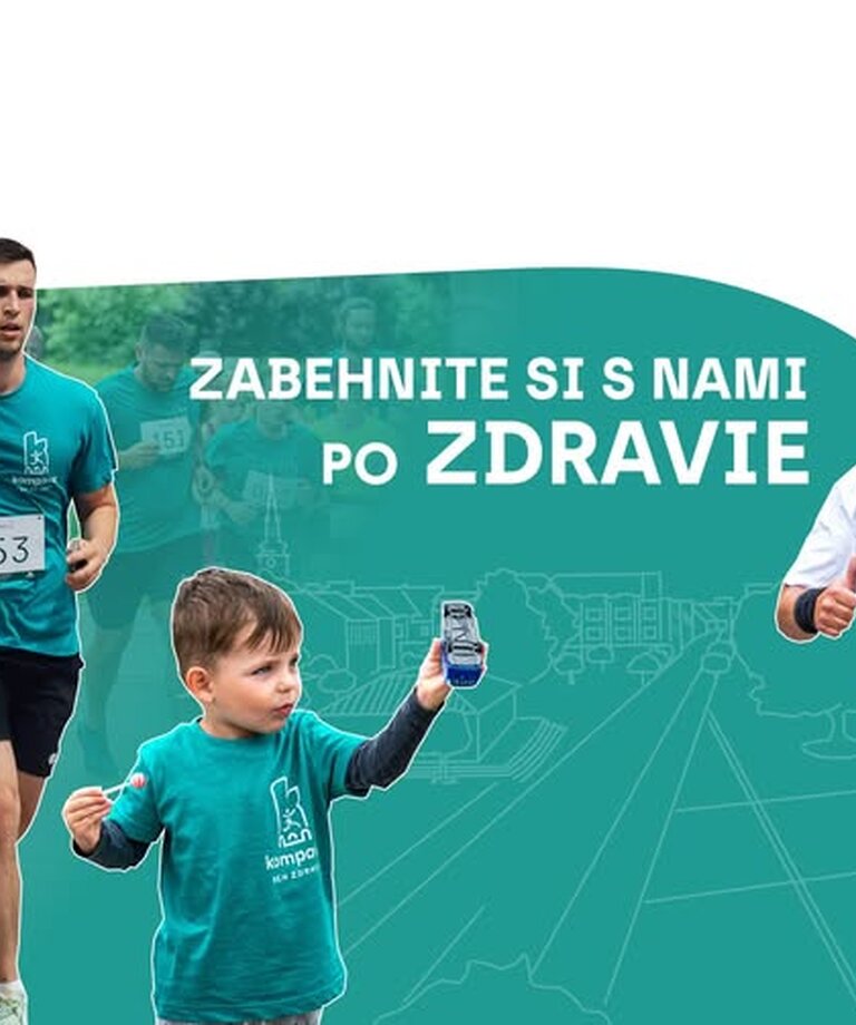 KOMPAVA Beh zdravia 2025: Zabehnite si po zdravie v Novom Meste nad Váhom