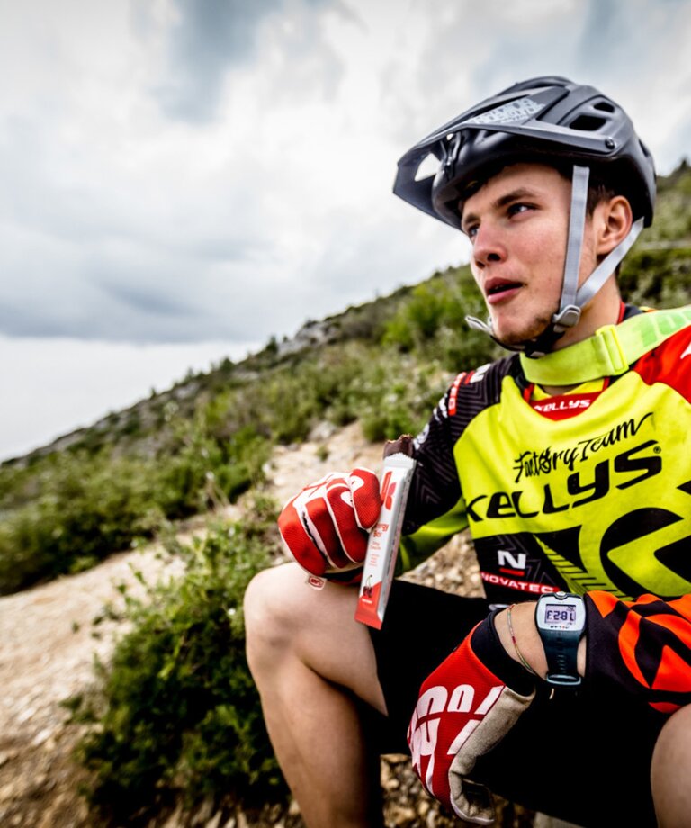 Biker Rasťo Baránek z Kellys Factory Team si dá najradšej 3Energy Bar