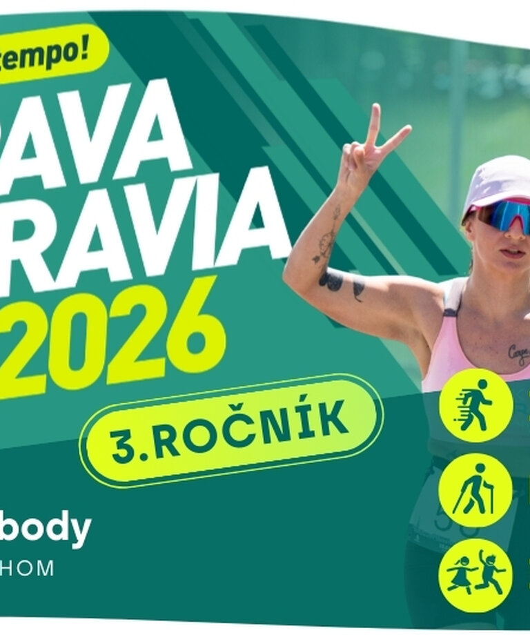KOMPAVA Beh zdravia 2026: Tretí ročník obľúbeného podujatia je tu!