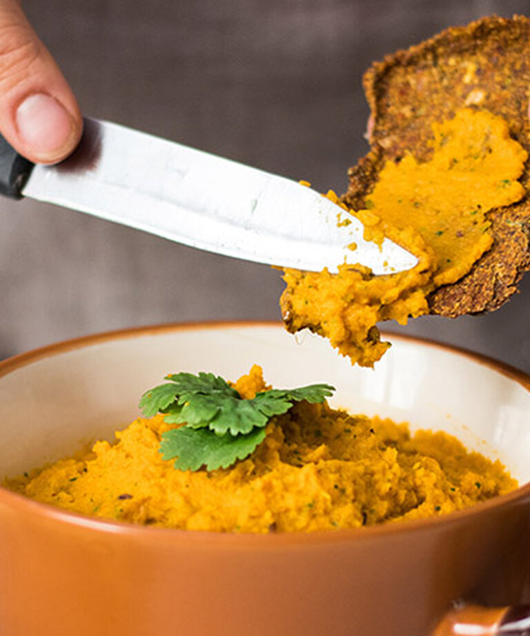 Mrkvová pomazánka (Carrot spread) s proteinem