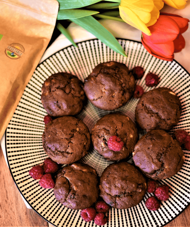 Banánové vegan muffiny