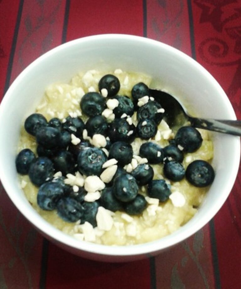 Borůvkové müssli s proteínem - zdravý jídelníček