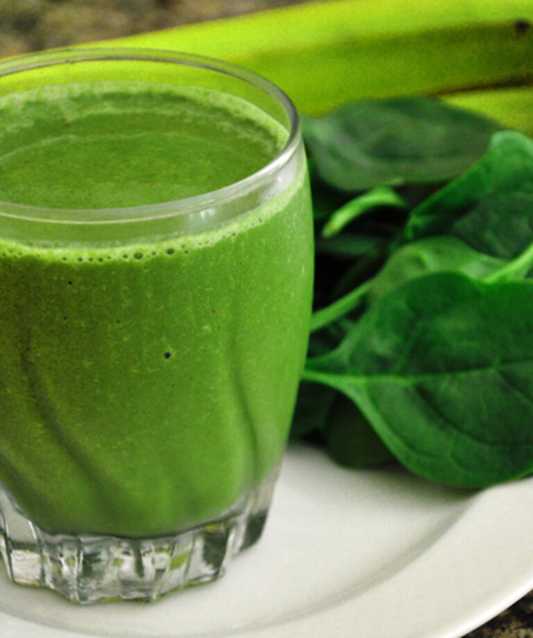 Zelený Smoothie s avokádem