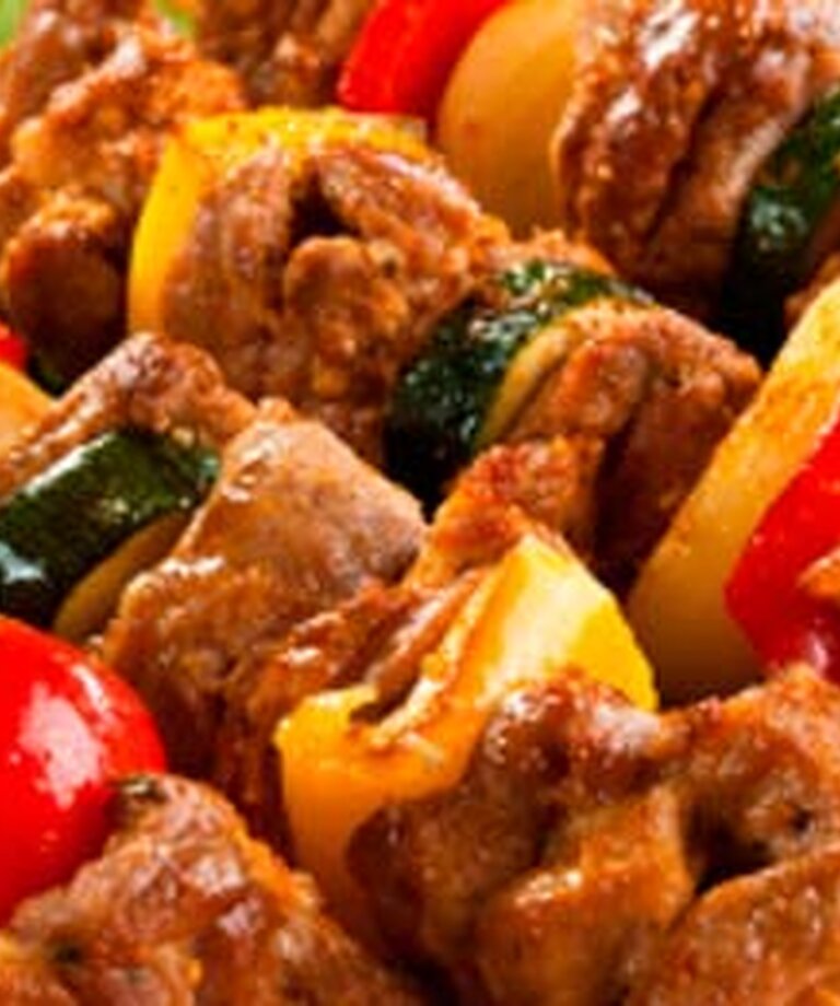 Bylinkový kuřecí špíz  - zdravá výživa