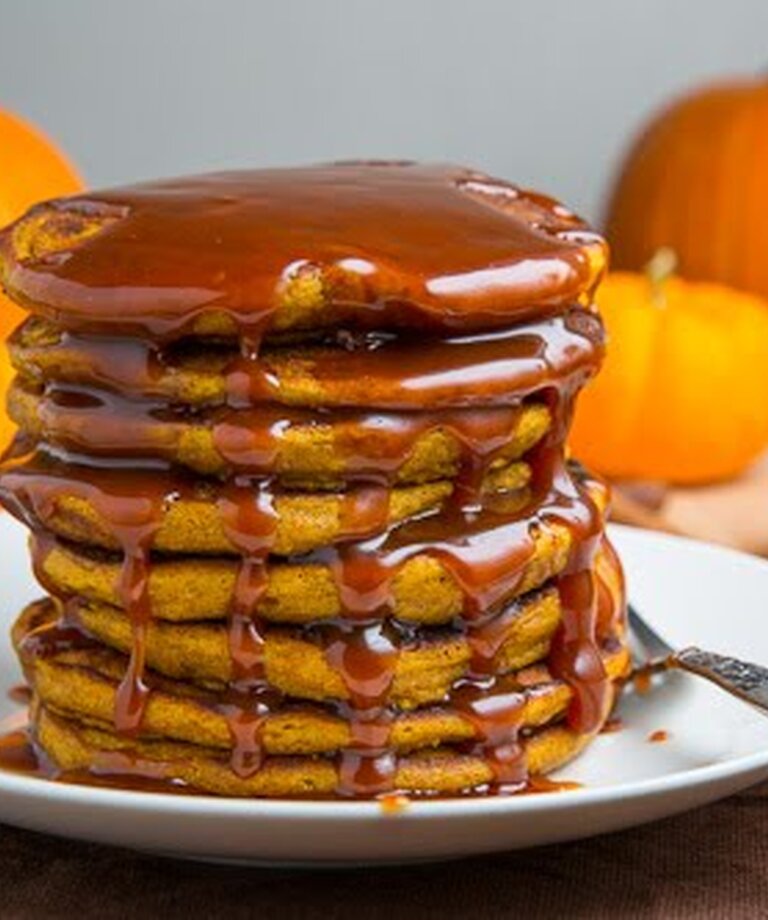 Bučne palačinke z beljakovinami