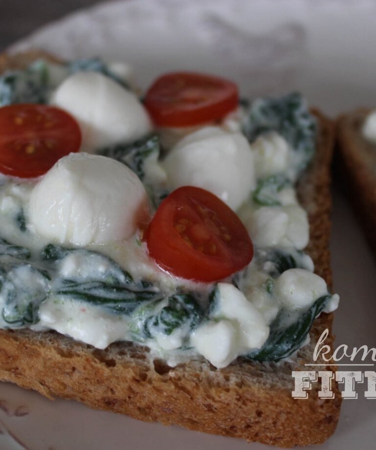 Špenátovo proteínová nátierka