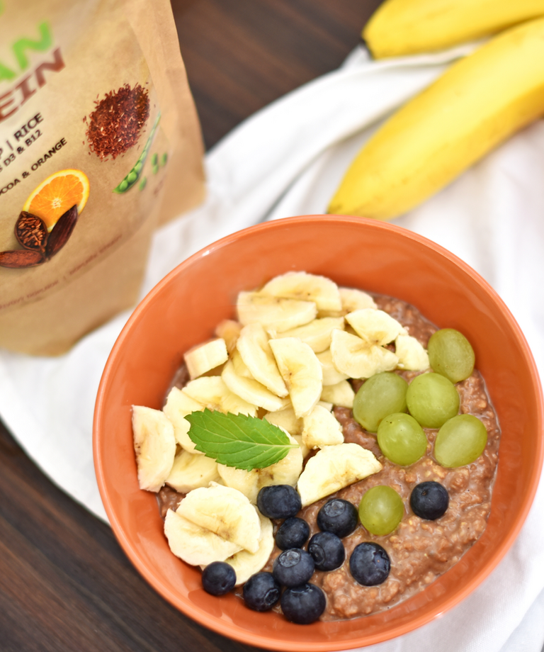 Rychlá vegan snídaňová kaše