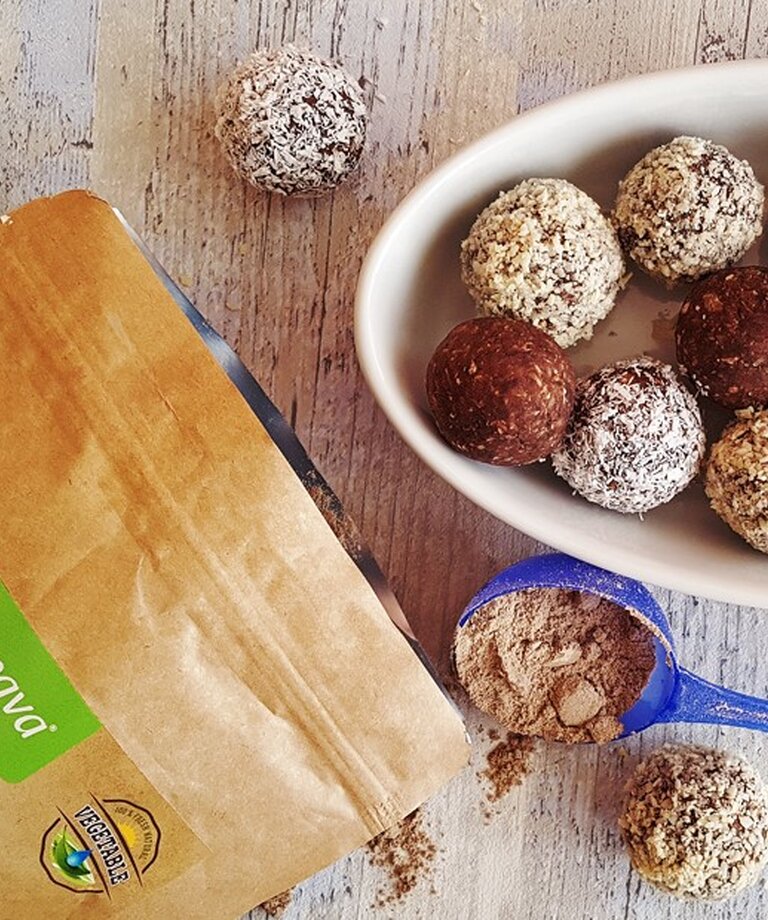 Banánově-skořicové kuličky