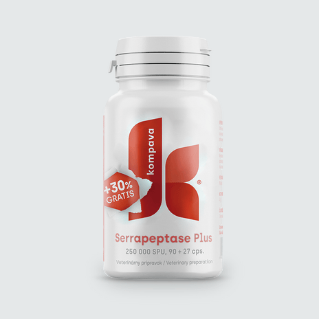 Serrapeptase Plus 250 000 SPU / 117kaps