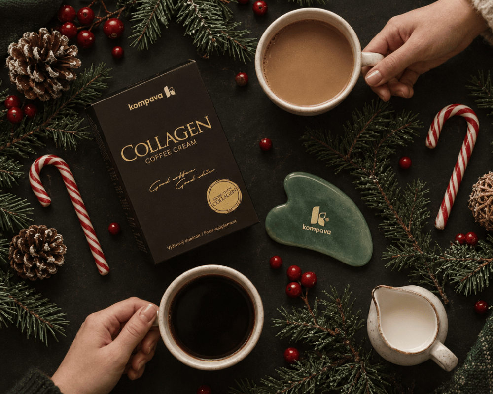 Collagen Coffee Cream Christmas edition – KOMPAVA gift pack