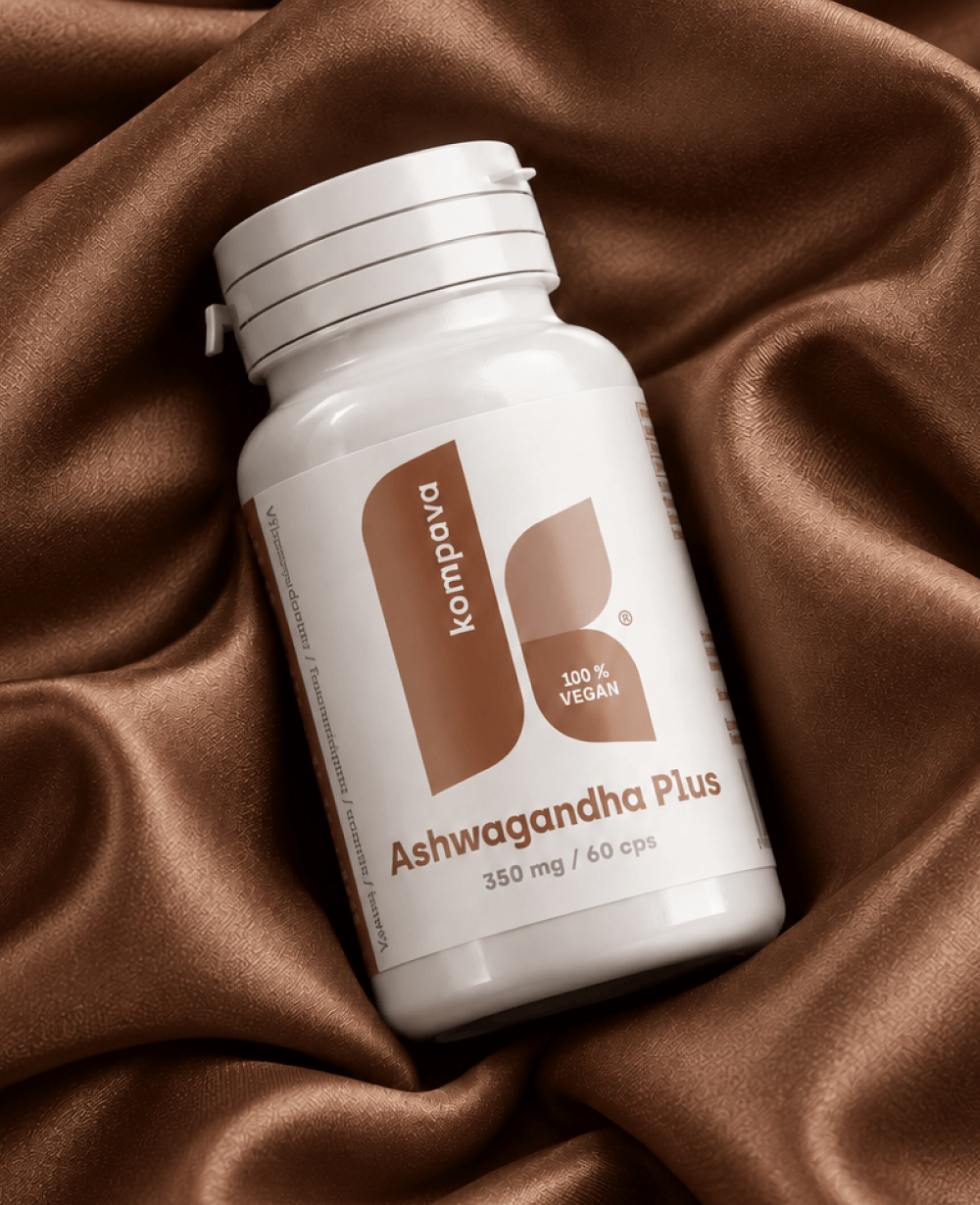Ashwagandha Plus – an adaptogen from Ayurveda that helps the body adapt to stress, with BioPerine® for better absorption – KOMPAVA
