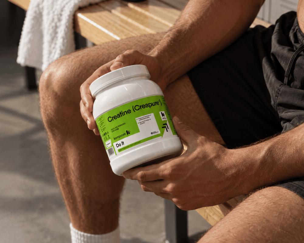 Creatine Creapure® jest odpowiedni dla sportowców, wegan i osób wykonujących wymagającą pracę umysłową od 16. roku życia – KOMPAVA