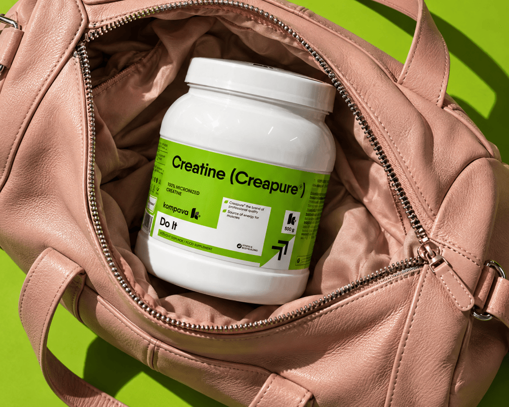 Creatine Creapure® je primeren za športnike, vegane in ljudi z zahtevnim umskim delom od 16. leta dalje – KOMPAVA