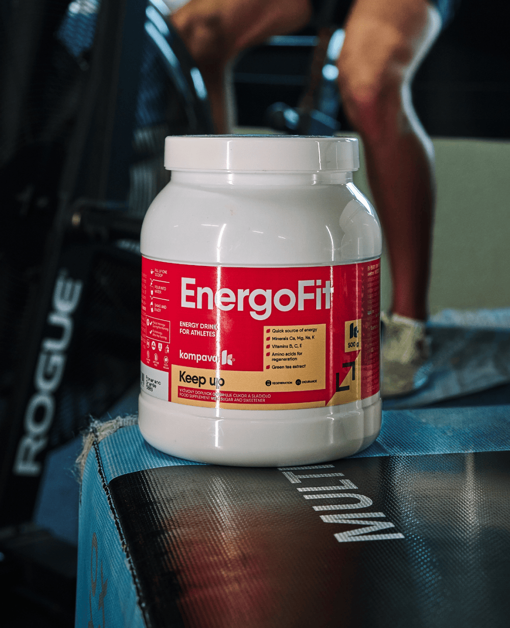 EnergoFit izotonický nápoj dopĺňa energiu, minerály a podporuje regeneráciu počas športového výkonu – KOMPAVA