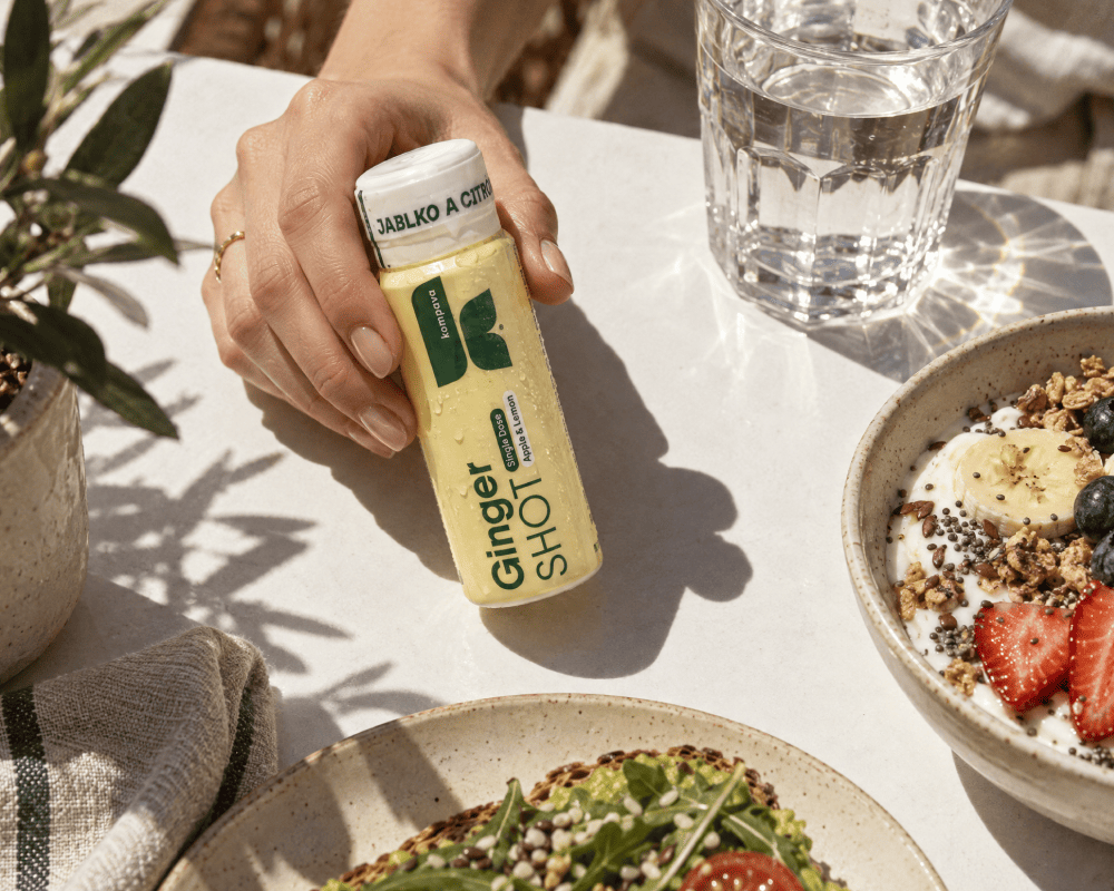 Ginger SHOT jako element porannej rutyny – KOMPAVA